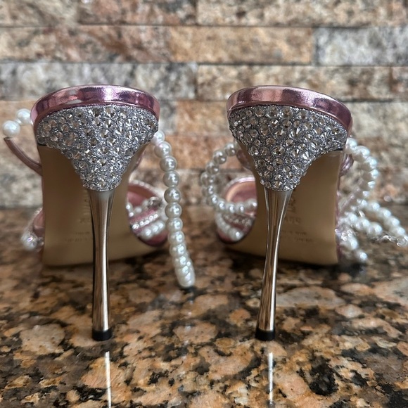 MACH & MACH
Diamond of Elizabeth Ankle Strap Pumps PVC 110 - Picture 7 of 10